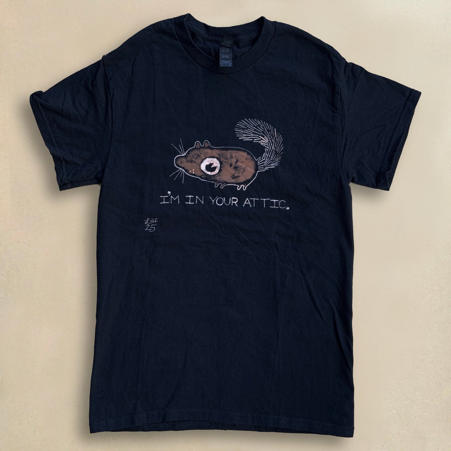 I’m In Your Attic - Small Bleach-Painted T-Shirt