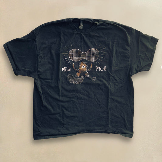 Pea Nut - 2XL Bleach-Painted T-Shirt