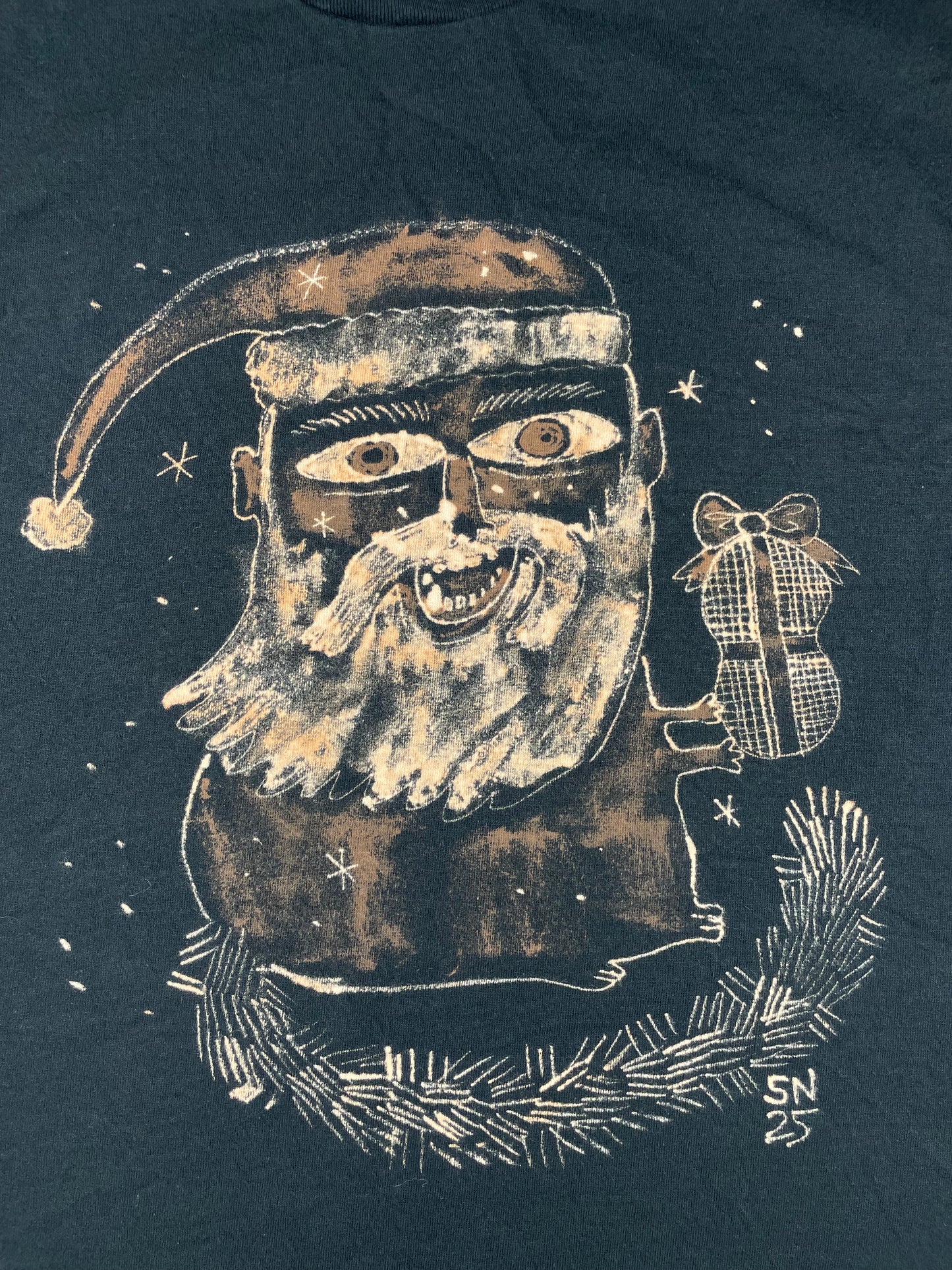 Squanta 2.0 - Large Bleach-Painted T-Shirt