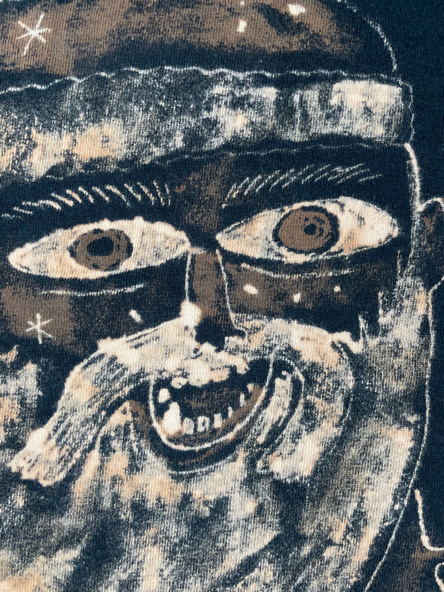 Squanta 2.0 - Large Bleach-Painted T-Shirt