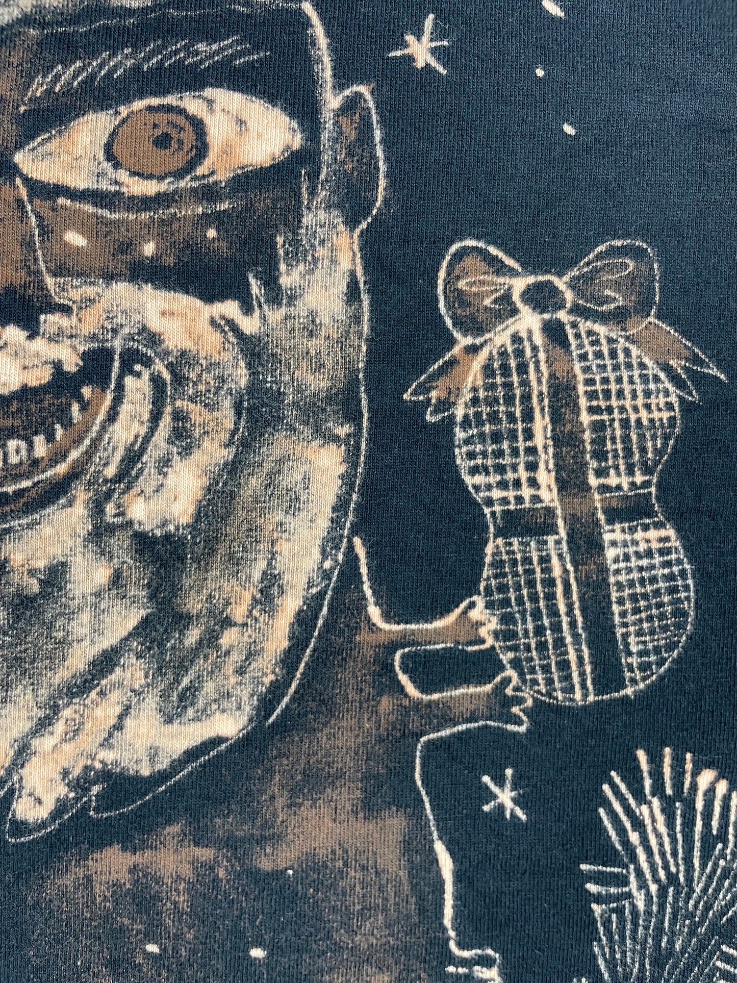 Squanta 2.0 - Large Bleach-Painted T-Shirt