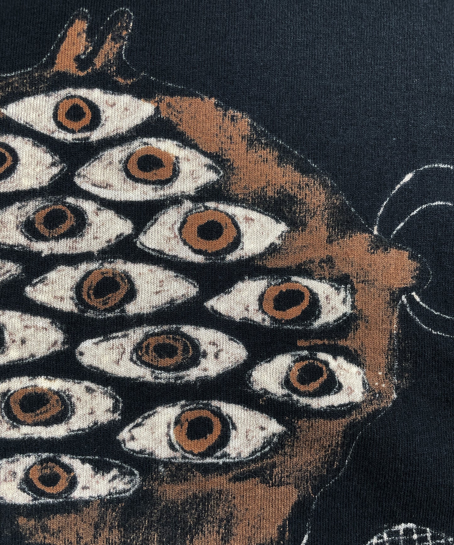 Mutated Squirrel - Medium Bleach-Painted T-Shirt