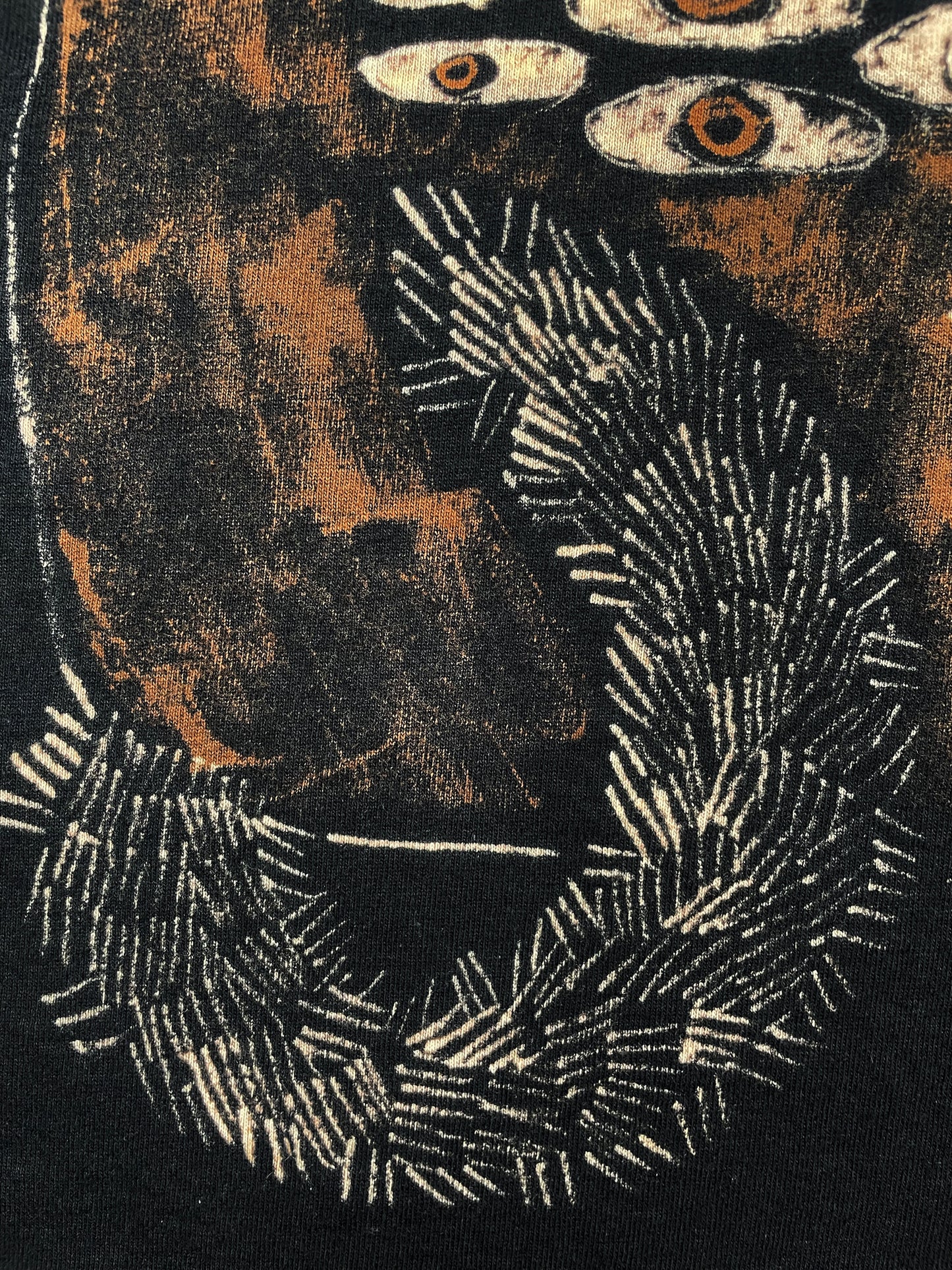 Mutated Squirrel - Medium Bleach-Painted T-Shirt