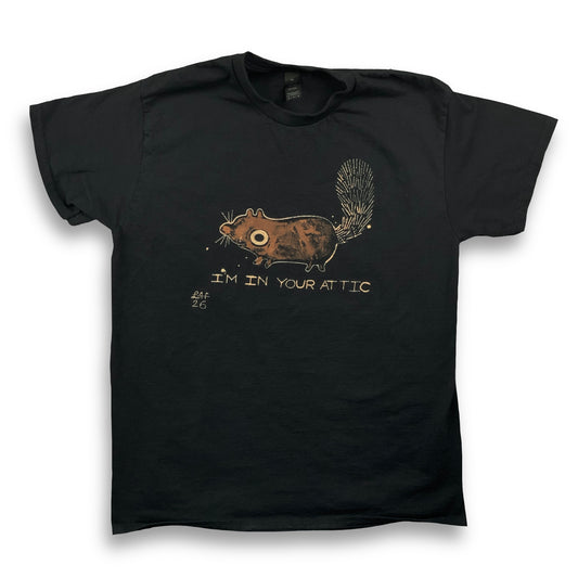 I’m In Your Attic - Medium Bleach-Painted T-Shirt