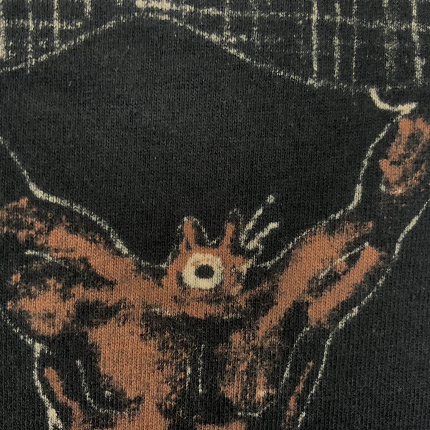 Muscle Squirrel - XL Bleach-Painted T-Shirt