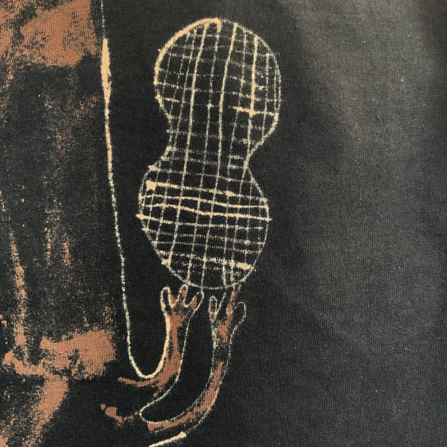 Mega Squirrel - XL Bleach-Painted T-Shirt