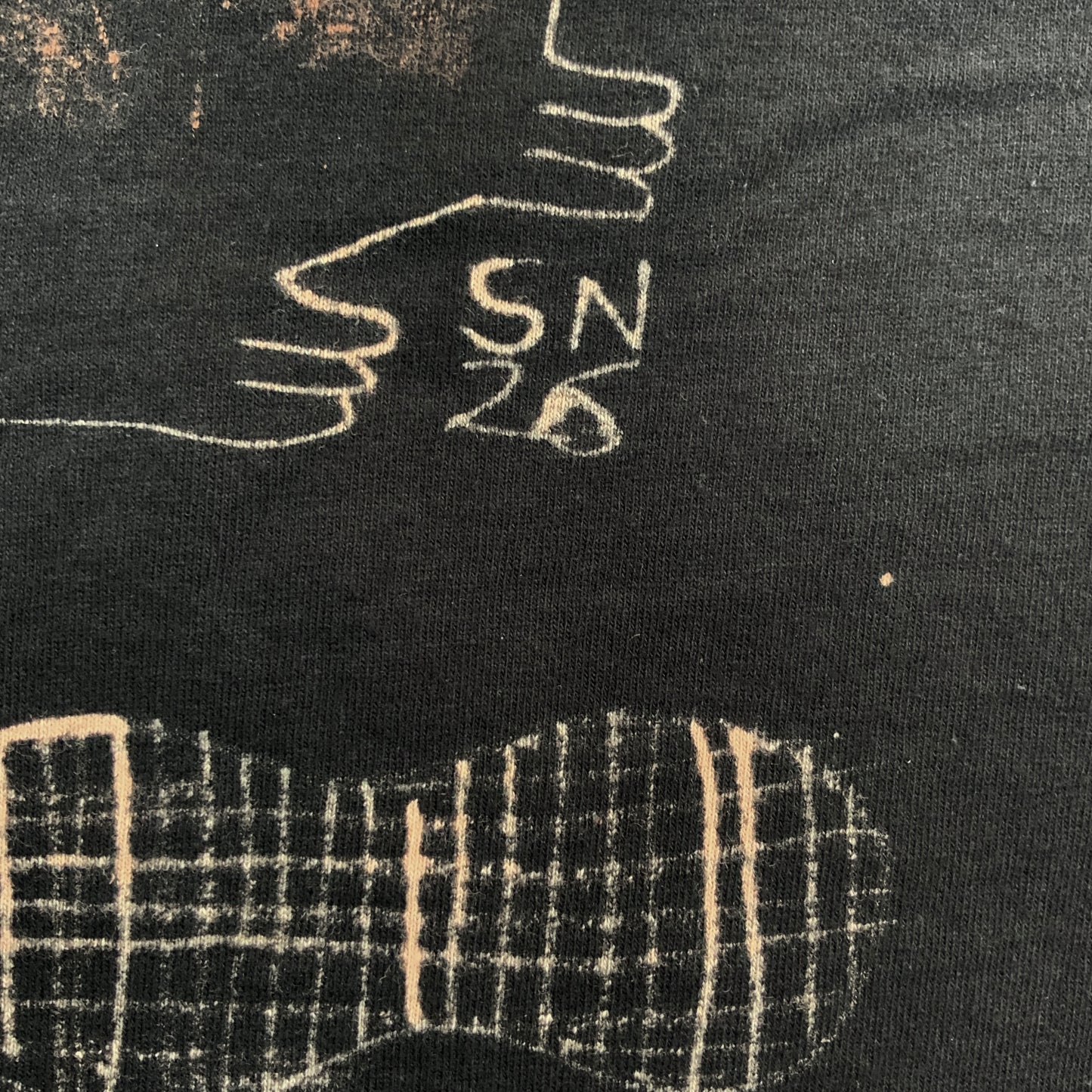 Mega Squirrel - XL Bleach-Painted T-Shirt