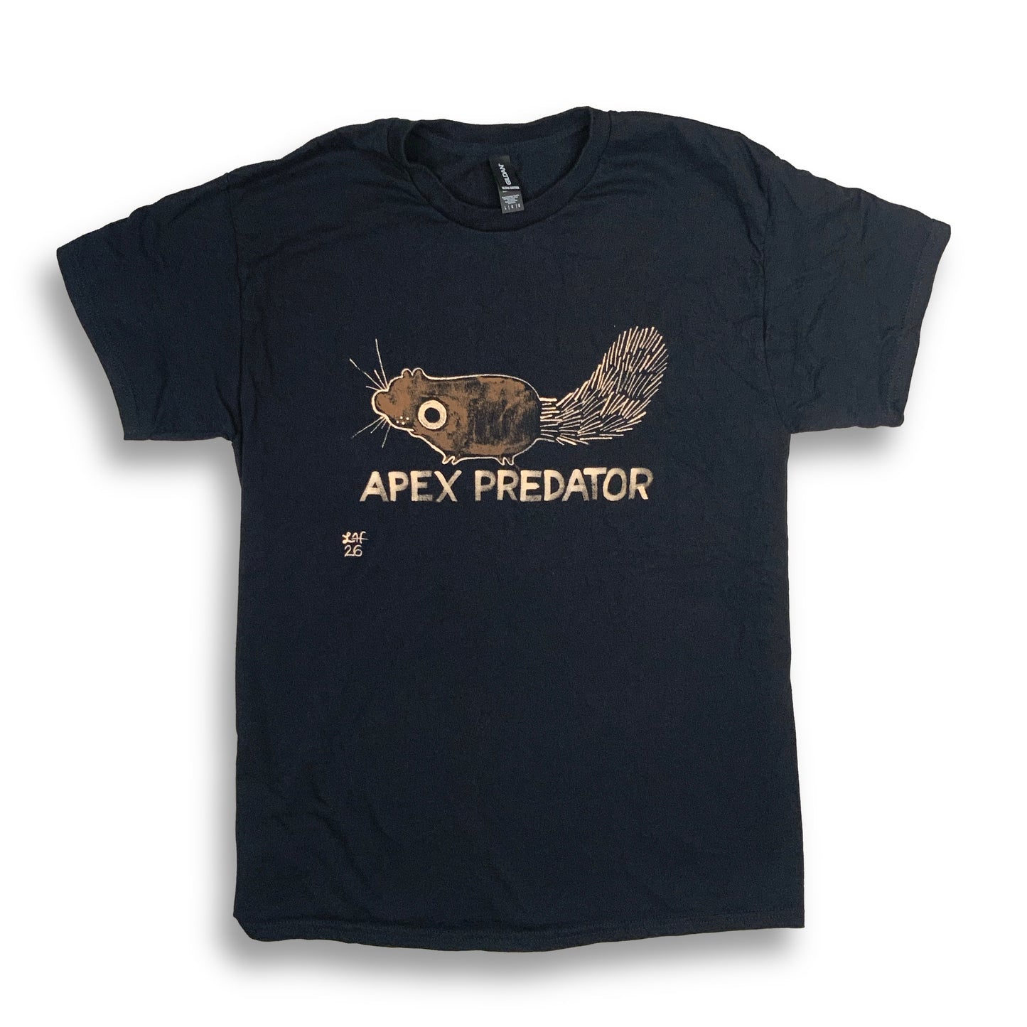 Apex Predator - Large Bleach-Painted T-Shirt