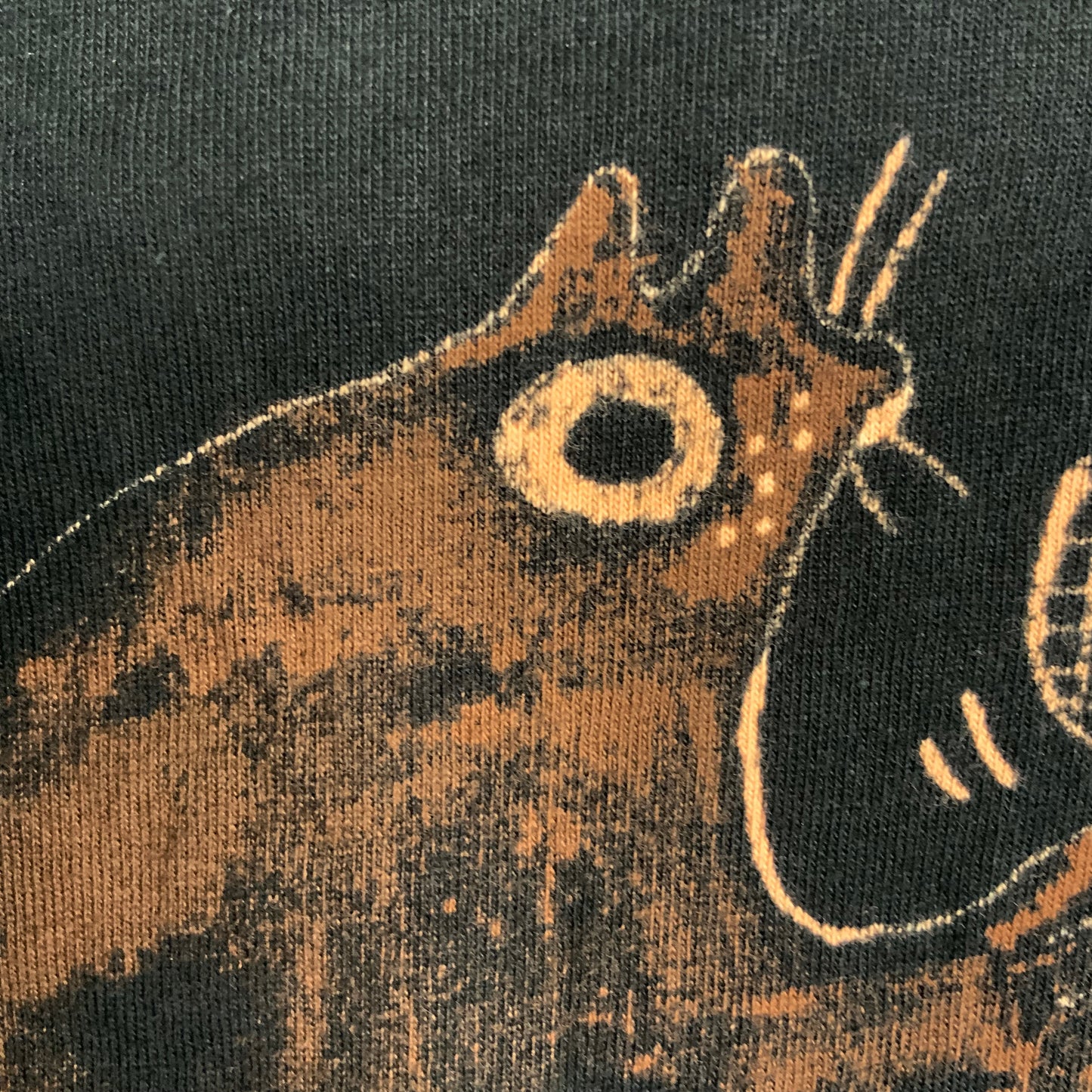 Human Appendages Squirrel - Medium Bleach-Painted T-Shirt