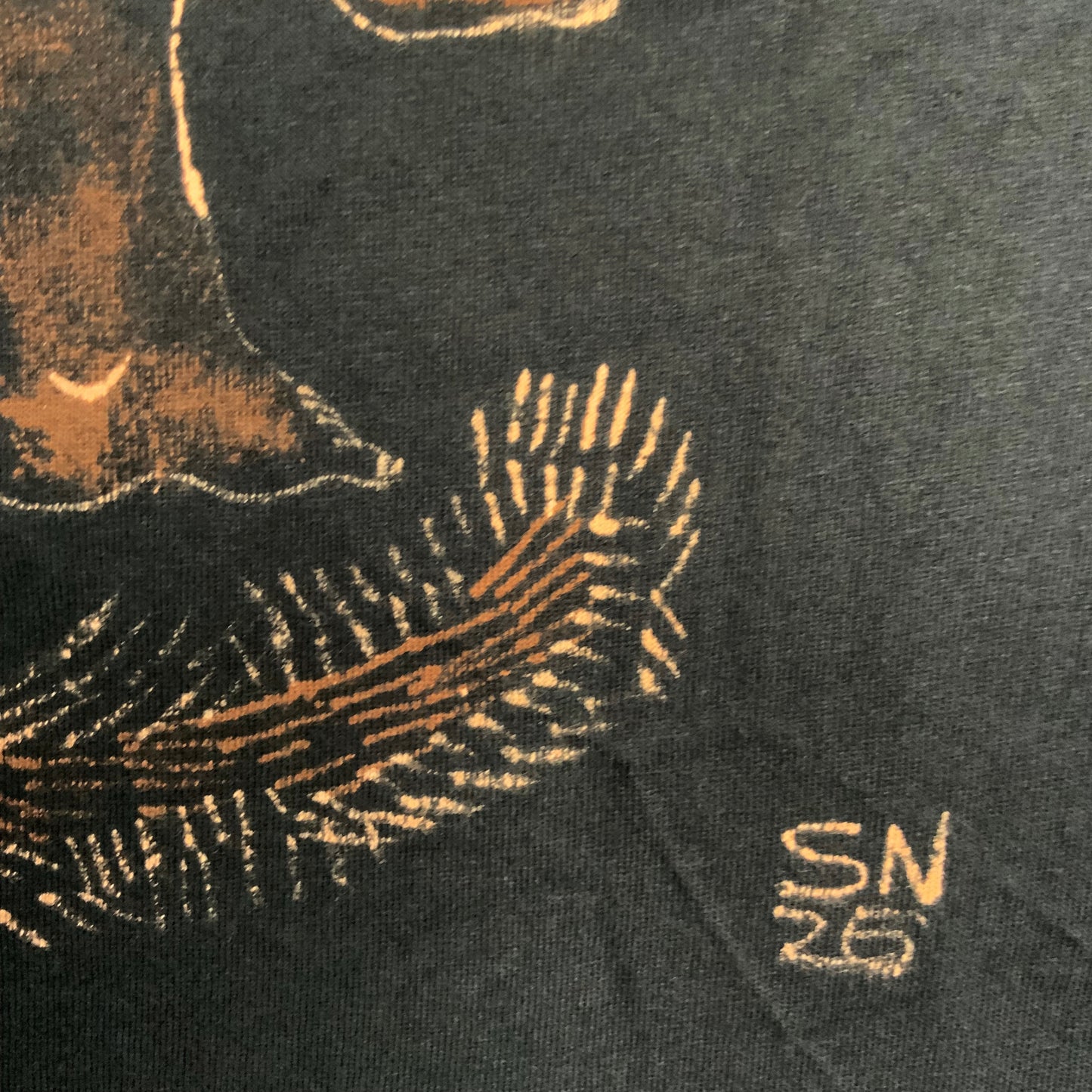 Human Appendages Squirrel - Medium Bleach-Painted T-Shirt