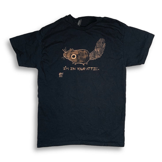 I’m In Your Attic - Medium Bleach-Painted T-Shirt