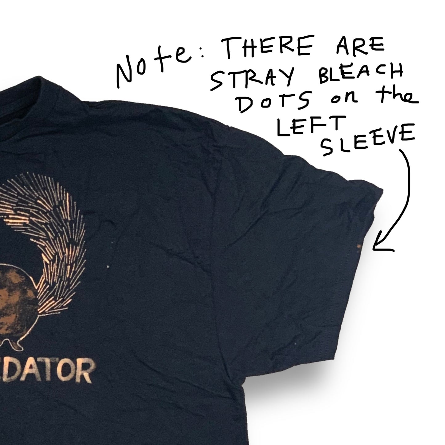 Apex Predator - 2XL Bleach-Painted T-Shirt