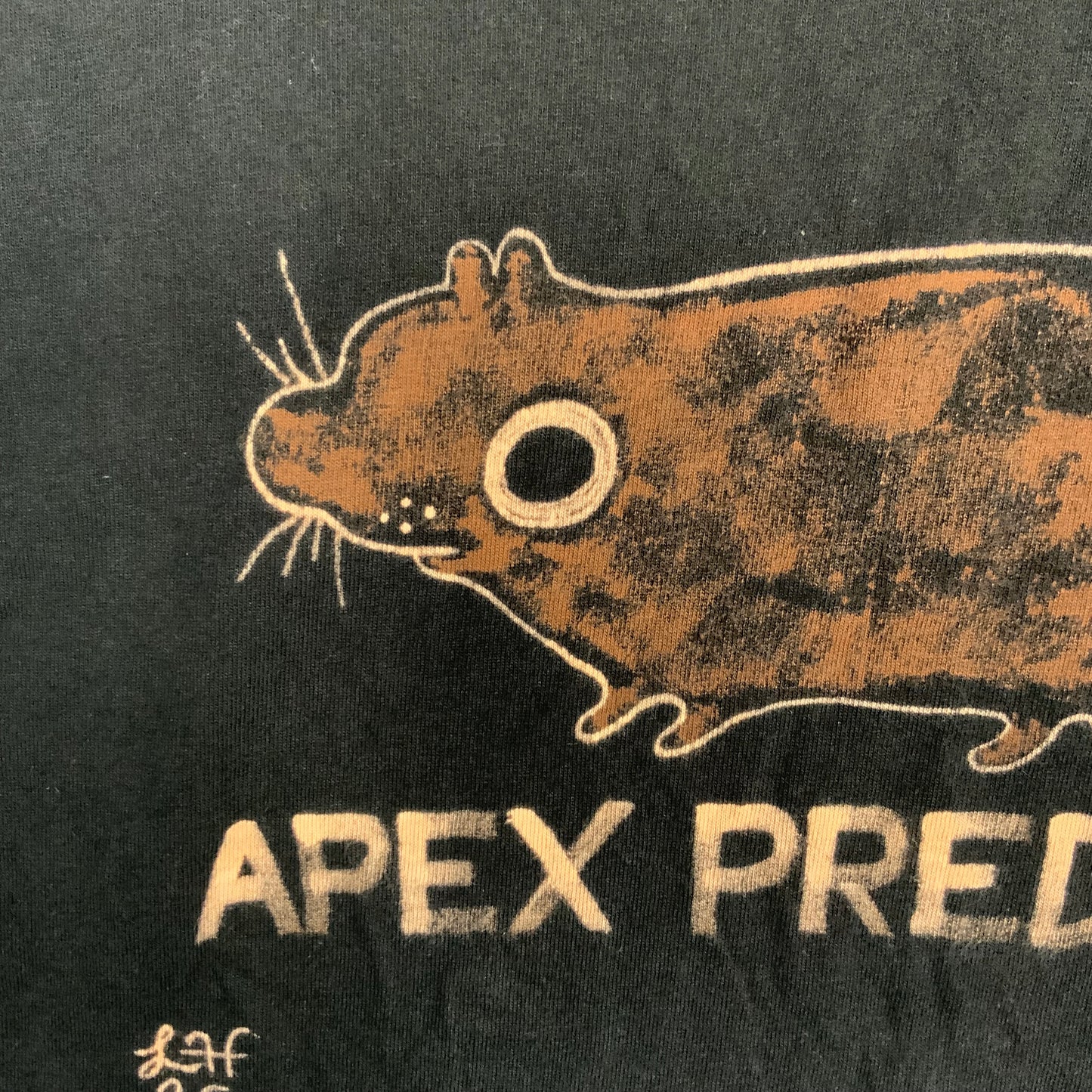 Apex Predator - 2XL Bleach-Painted T-Shirt