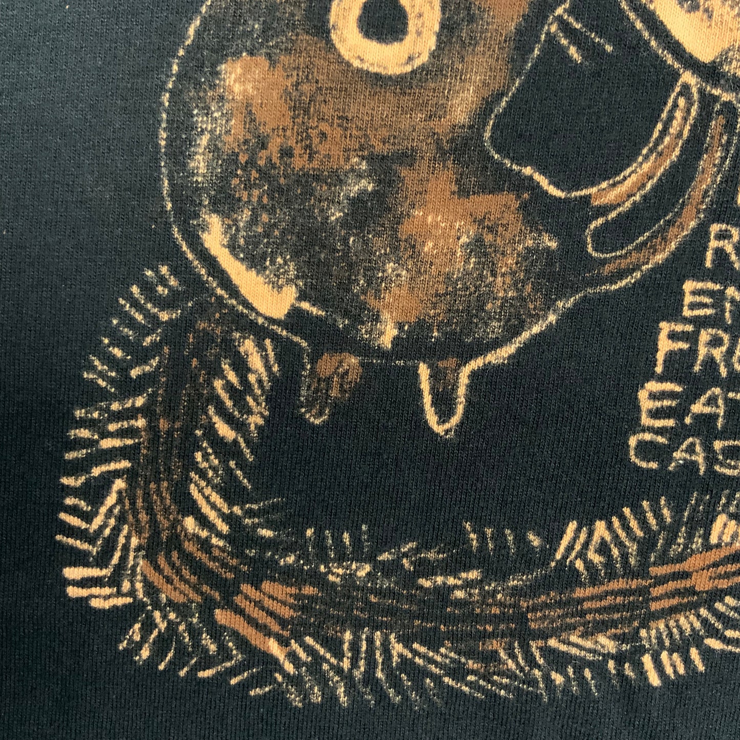I Experience Rapturous Enjoyment From Eating Cashews - Medium Bleach-Painted T-Shirt