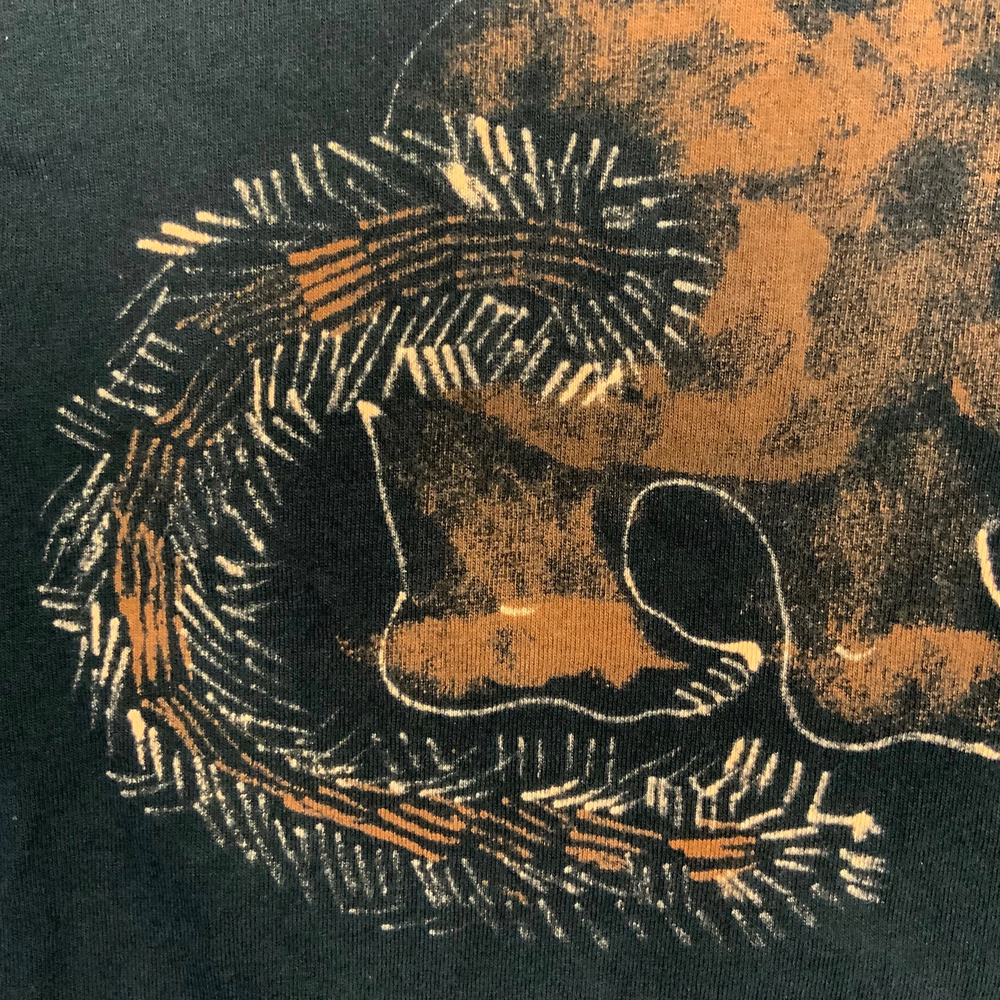 Human Appendages Squirrel - 2X Bleach-Painted T-Shirt