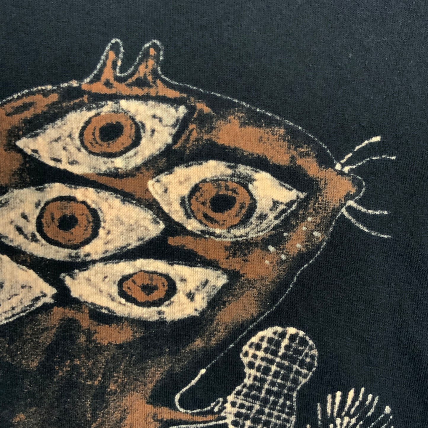 Mutated Squirrel - XL Bleach-Painted T-Shirt