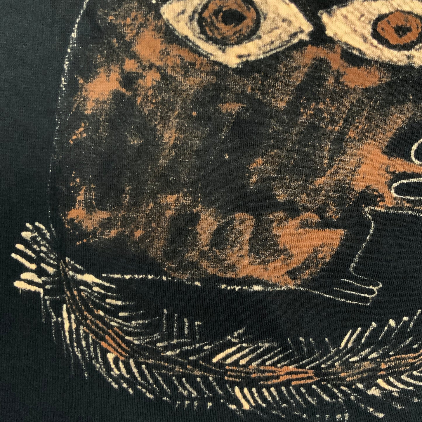 Mutated Squirrel - XL Bleach-Painted T-Shirt