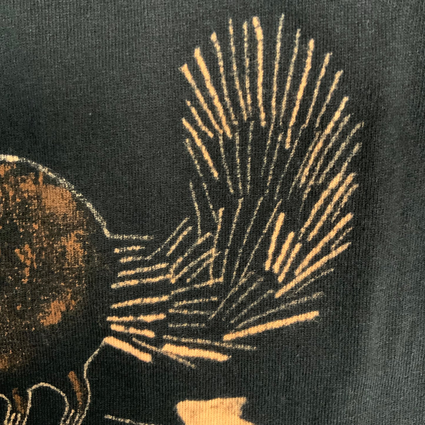 Tiny Paws - Medium Bleach-Painted T-Shirt