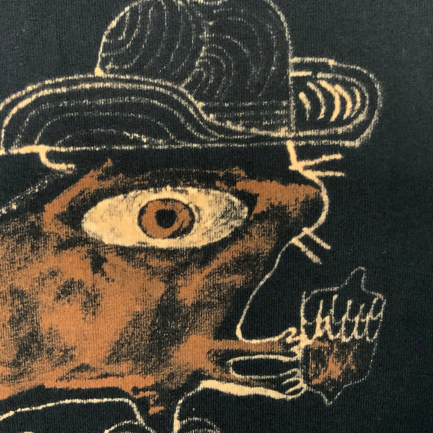 Cowsquirrel - Large Bleach-Painted T-Shirt