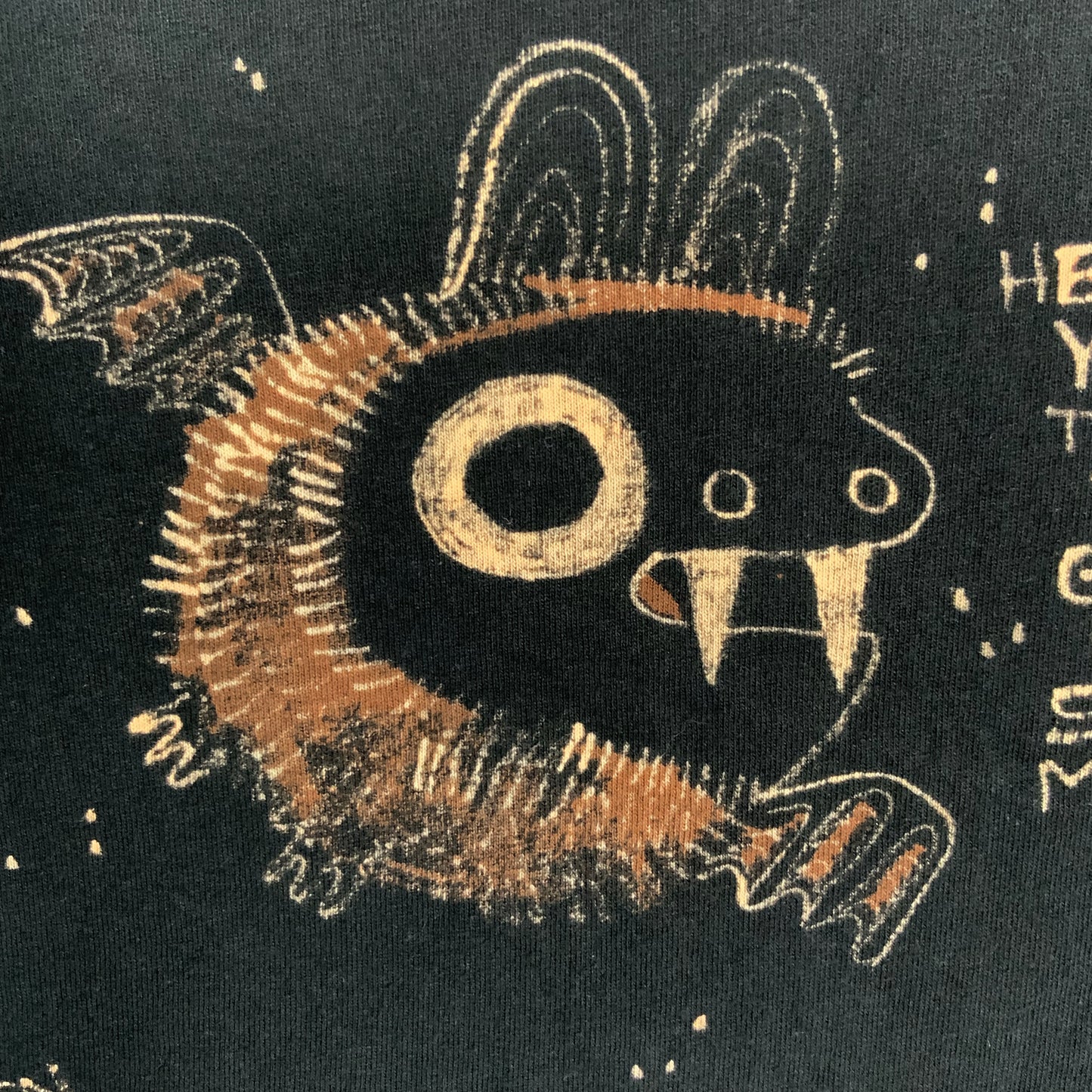 Hell Yeah Time To Go Eat Some Mosquitoes - Large Bleach-Painted T-Shirt