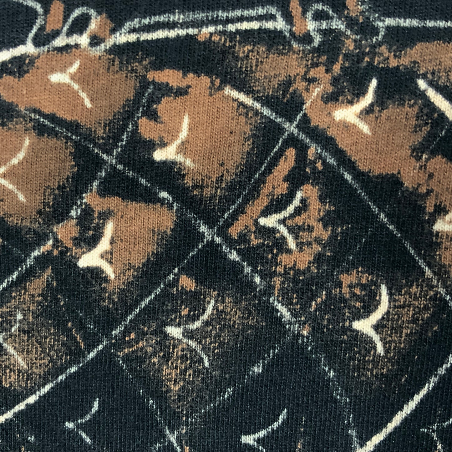 Pineapple Squirrel - Medium Bleach-Painted T-Shirt