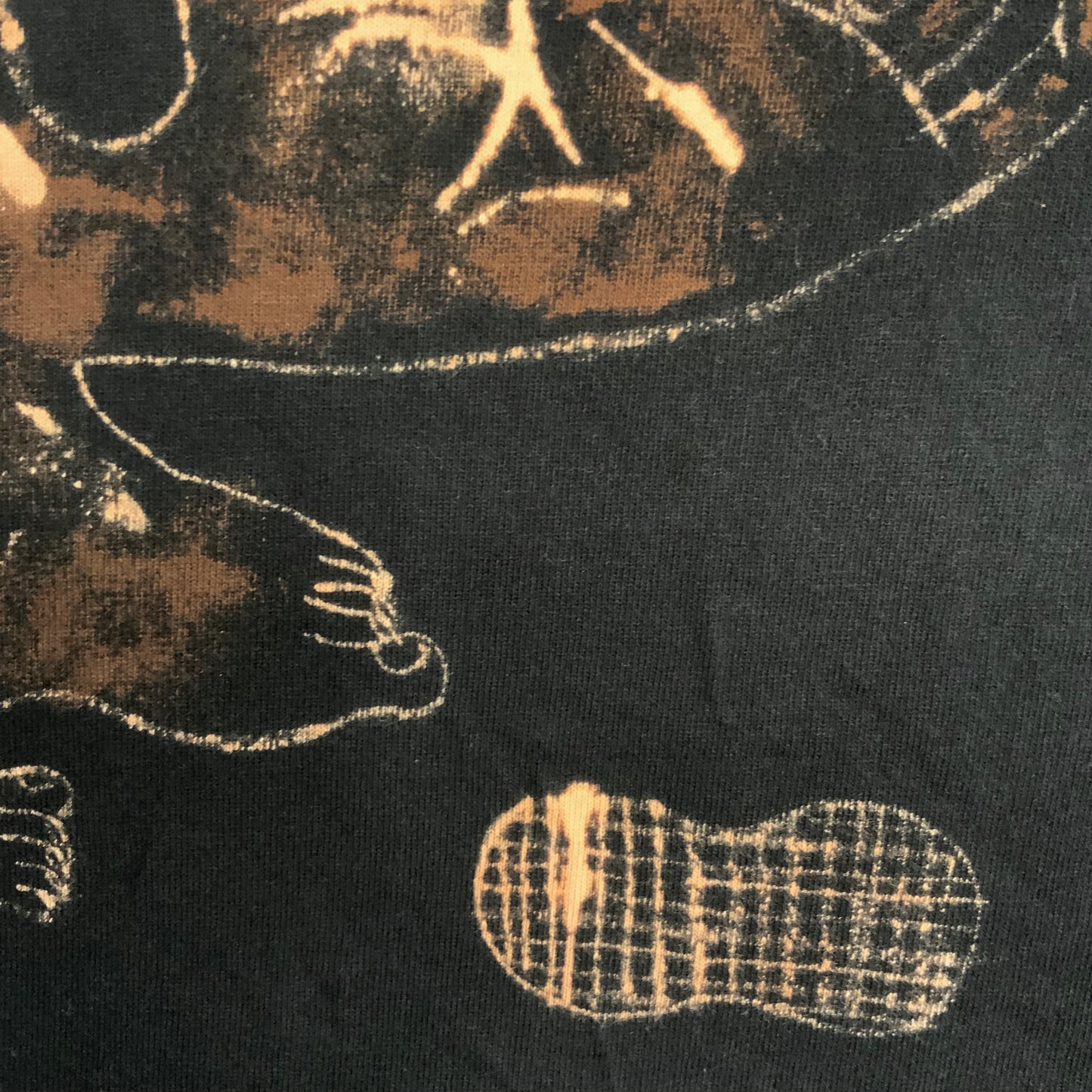Human Appendages Squirrel - XL Bleach-Painted T-Shirt