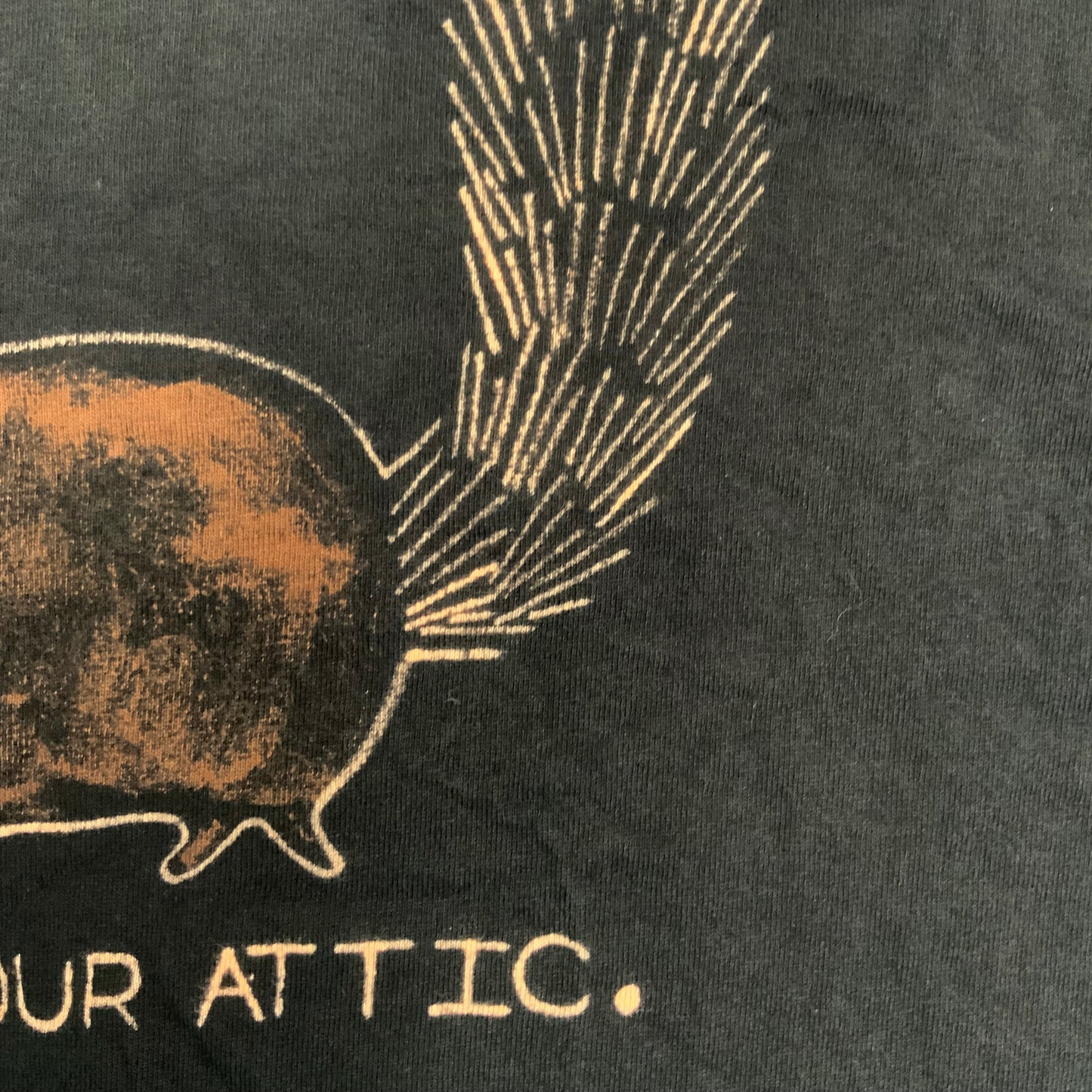 I’m In Your Attic - Large Bleach-Painted T-Shirt