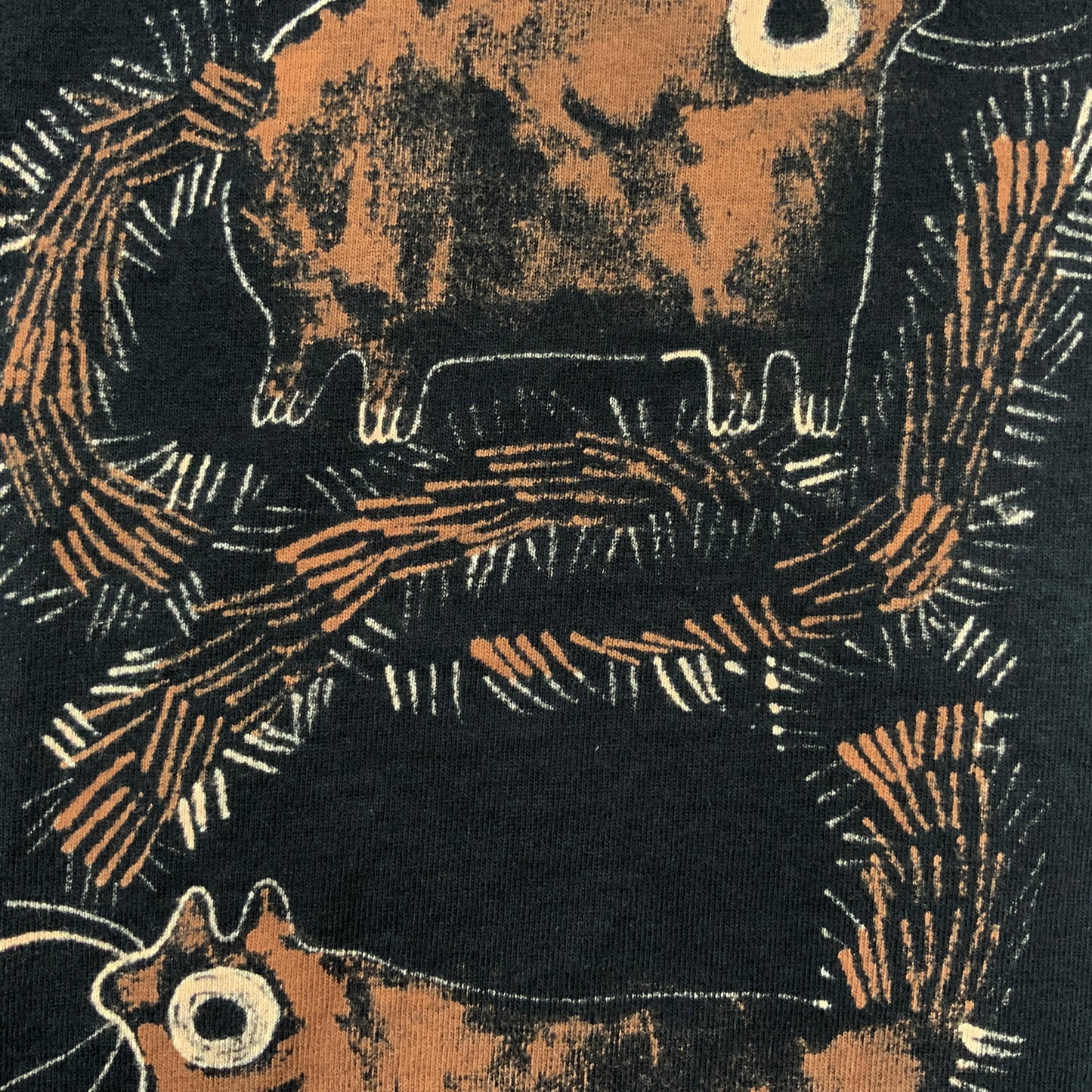 Squirrel Loop - Small Bleach-Painted T-Shirt