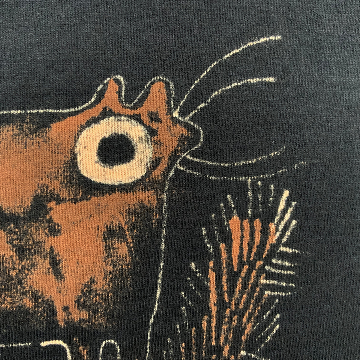 Squirrel Loop - Small Bleach-Painted T-Shirt