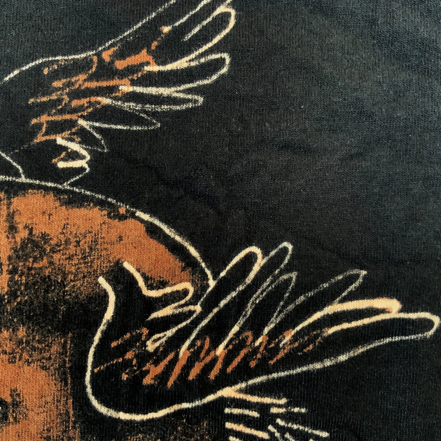 Squirrelicorn - Large Bleach-Painted T-Shirt