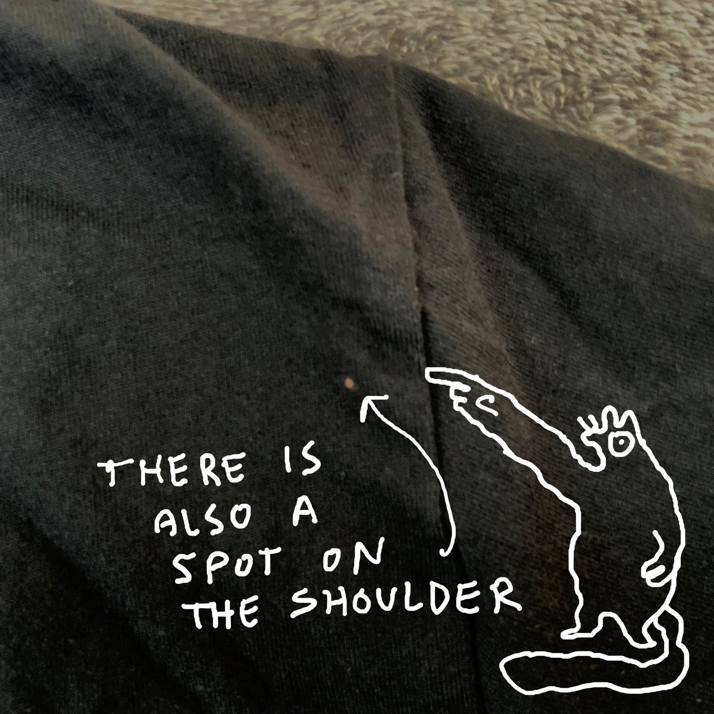 Squirrelicorn - Medium Bleach-Painted T-Shirt