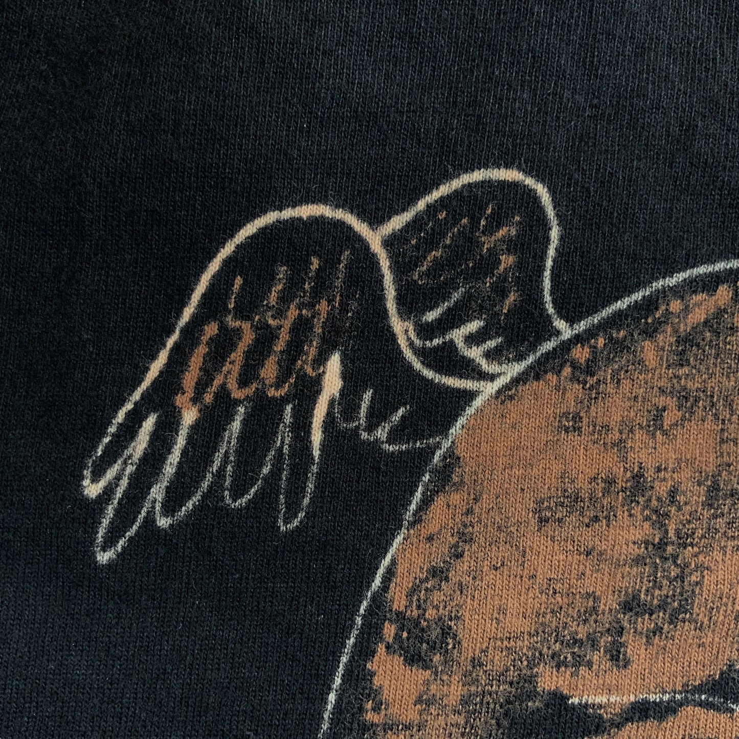 Squirrelicorn - Medium Bleach-Painted T-Shirt