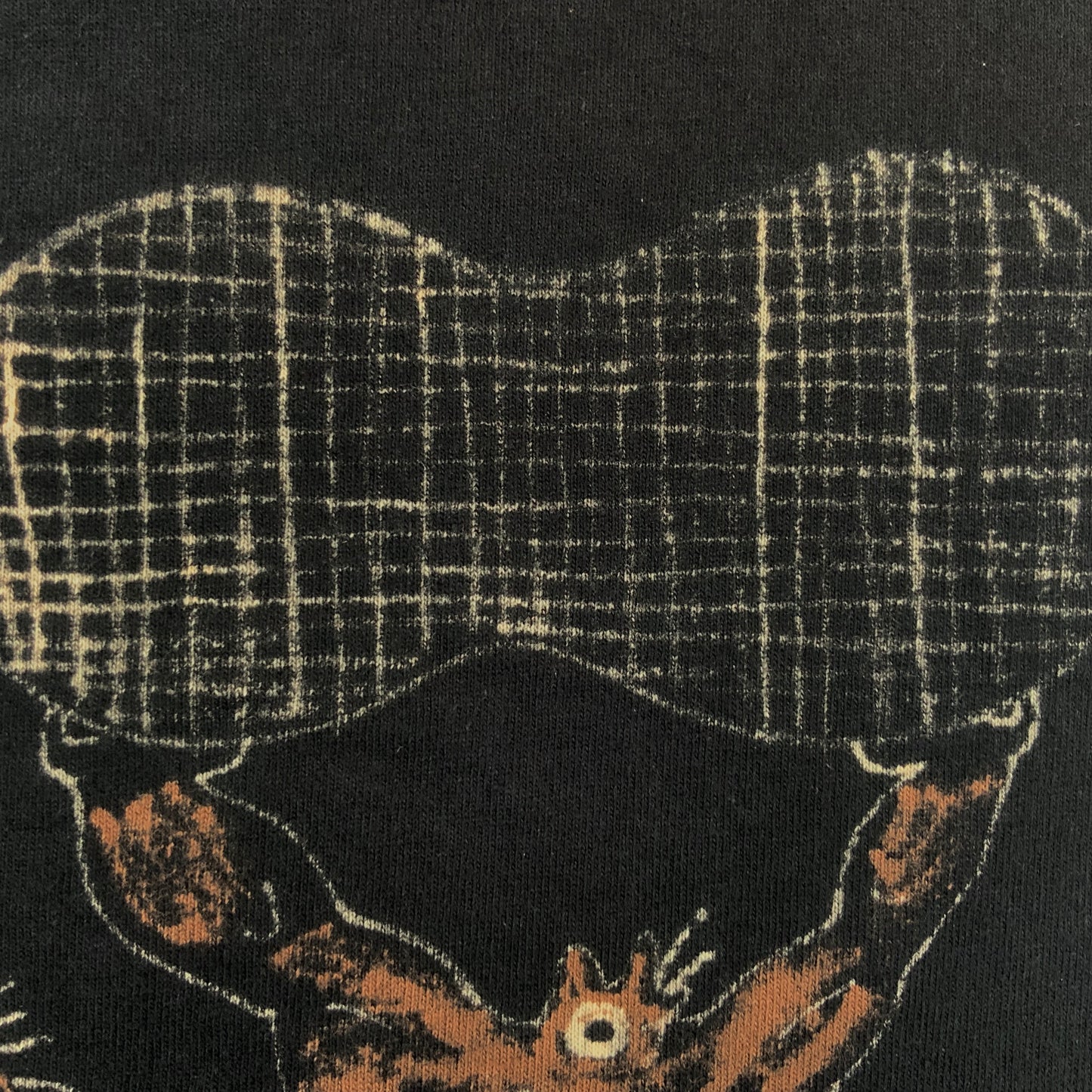 Muscle Squirrel - XL Bleach-Painted T-Shirt